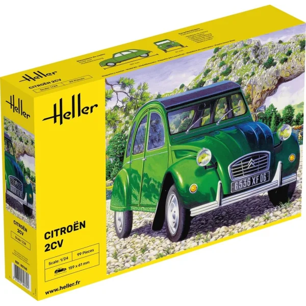 1000807650 Heller - Citroen 2 CV - 80765
