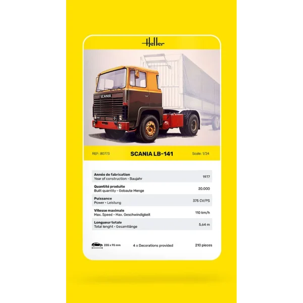Heller - Truck LB-141 - 80773