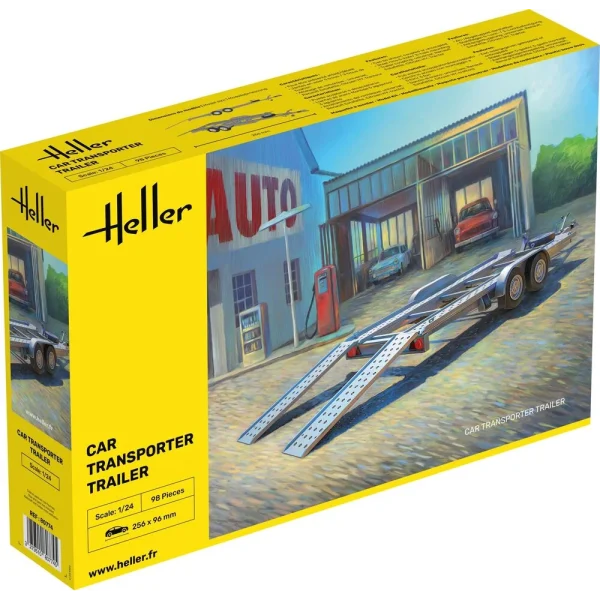 1000807740 Heller - Car Transporter Trailer - 80774