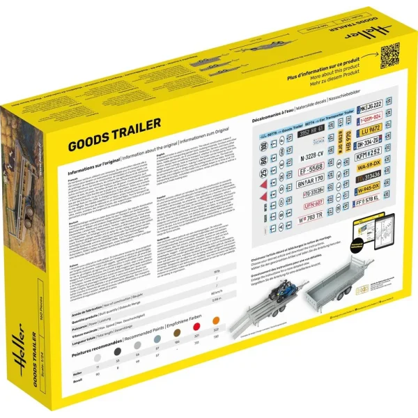 Heller - Goods Trailer - 80778