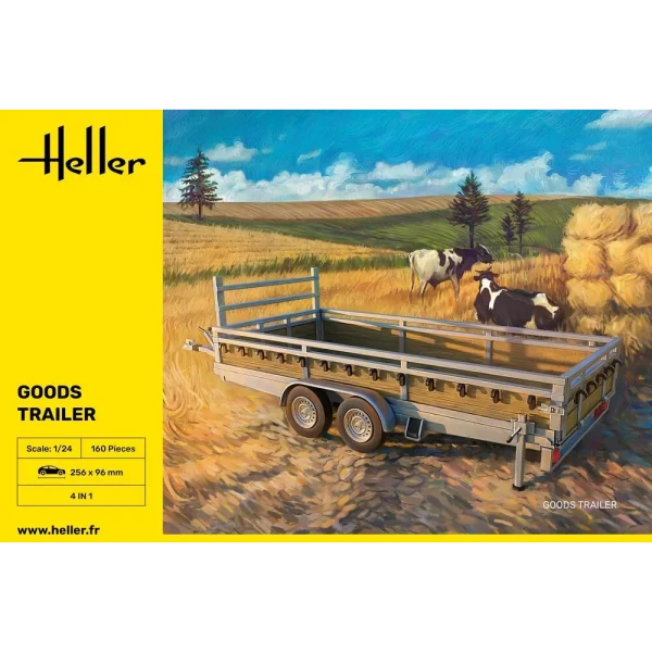 Heller - Goods Trailer - 80778