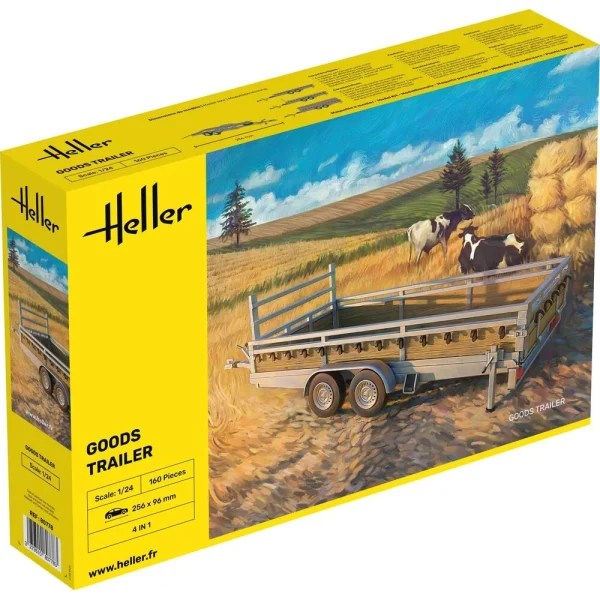 Heller - Goods Trailer - 80778