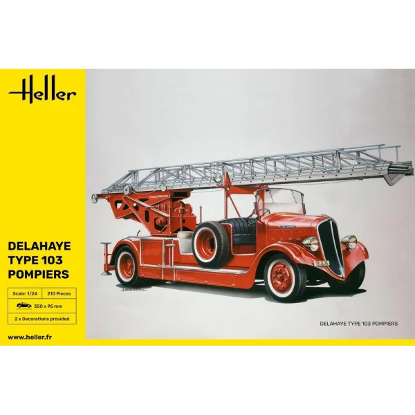1000807800-2 Heller - Delahaye Type 103 Pompiers - 80780