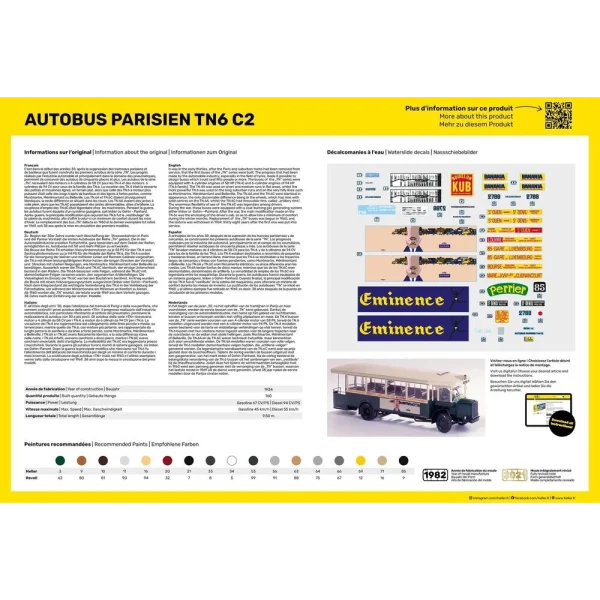 1000807890-3 Heller - Autobus TN6 C2 - 80789