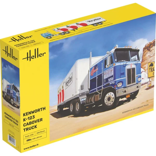 Heller - Kenworth K-123 Cabover Truck - 80793