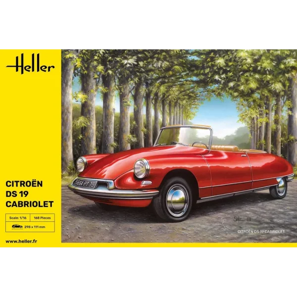 Heller - Citroen DS 19 Cabriolet - 80796