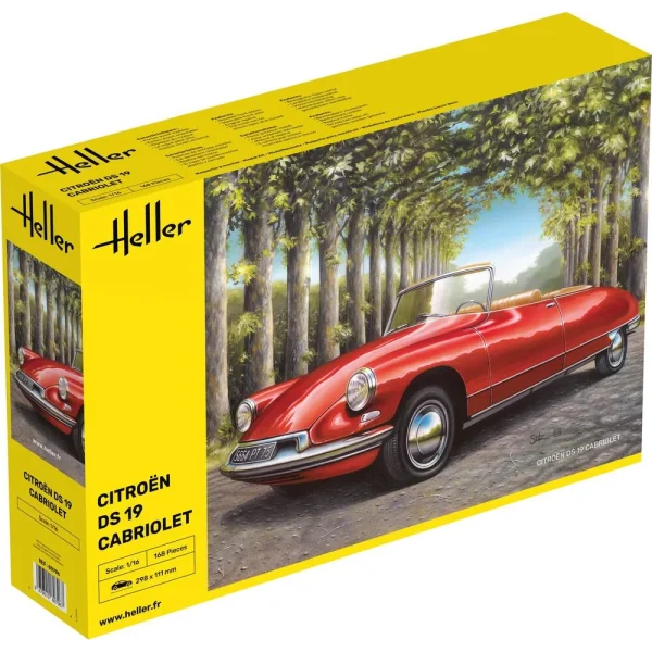 Heller - Citroen DS 19 Cabriolet - 80796