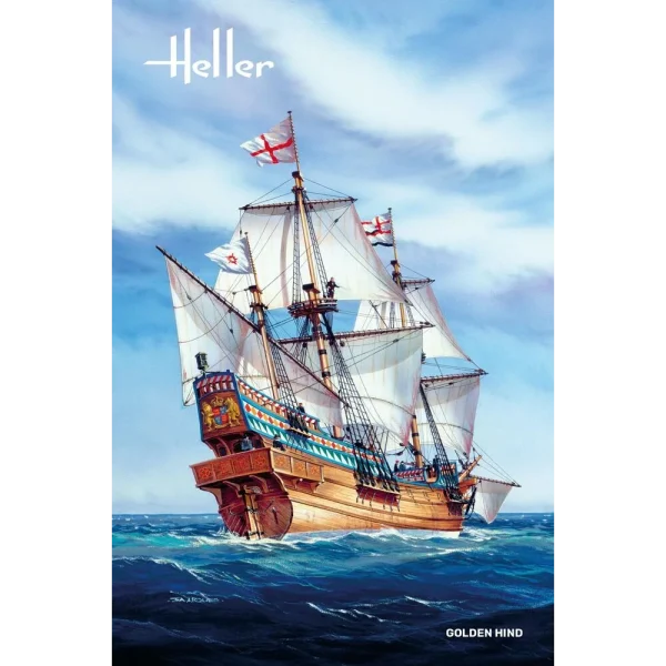 1000808290-2 Heller - Golden Hind - 80829