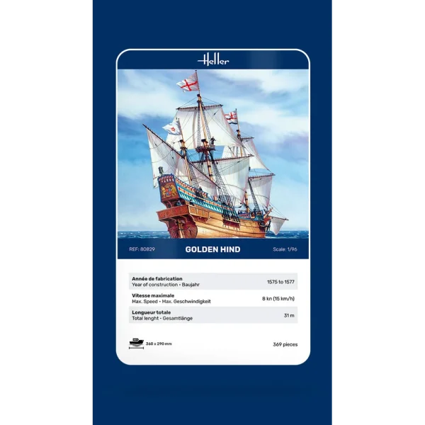 Heller - Golden Hind - 80829