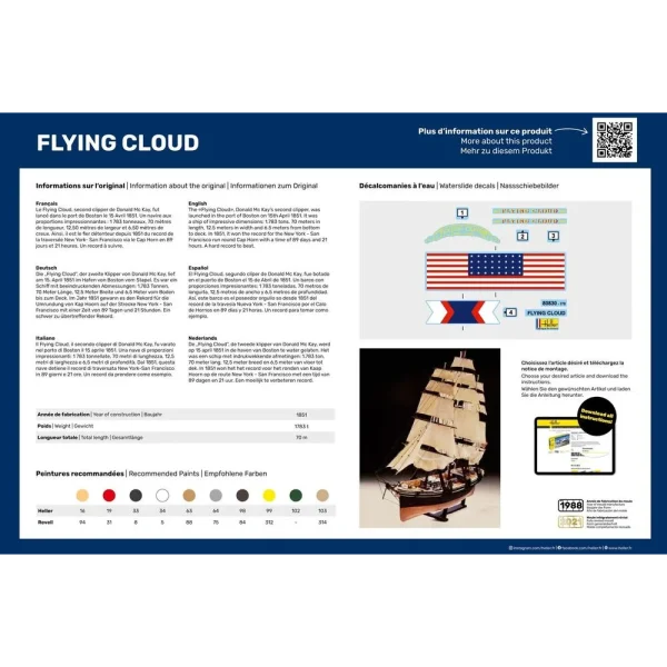 Heller - Flying Cloud - 80830