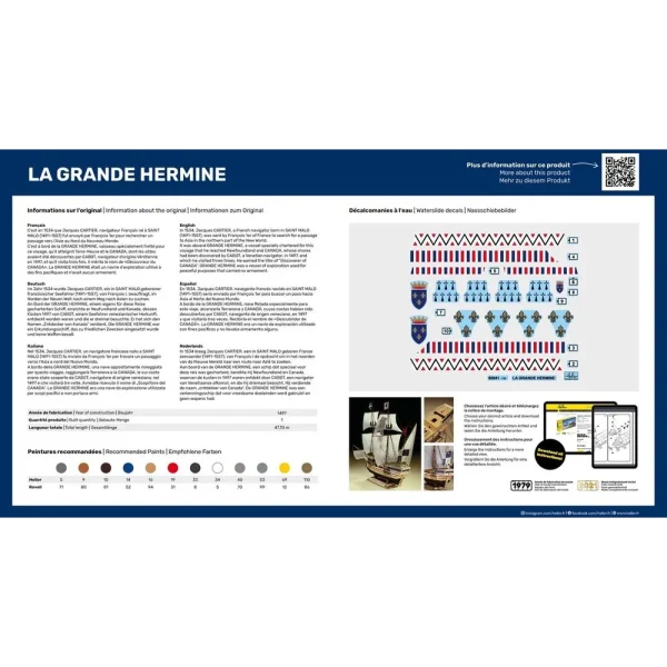 1000808410-3 Heller - La Grande Hermine - 80841