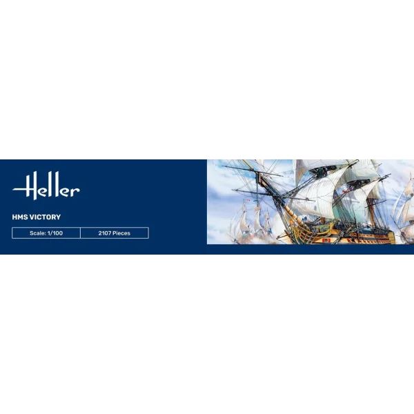 1000808970-4 Heller - HMS Victory - 80897