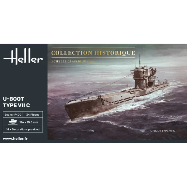 Heller - U-Boot Type VII C - 81002