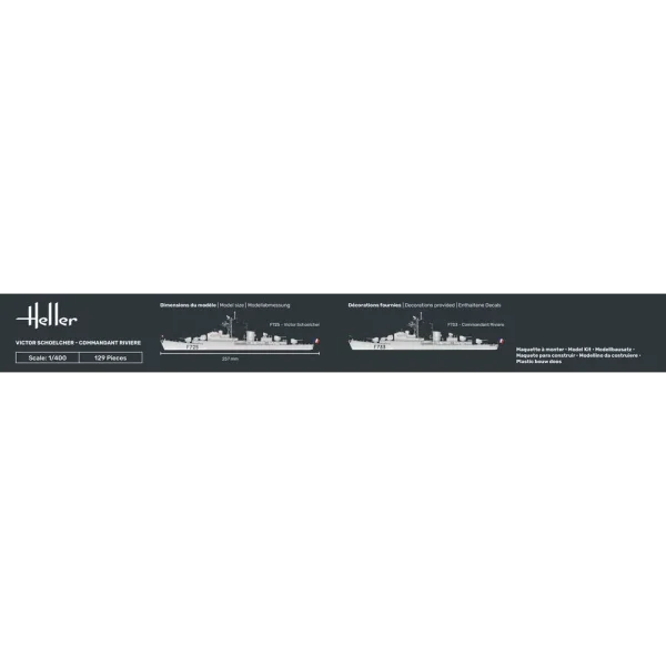 Heller - Victor Schoelcher - Commandant Riviere - 81015