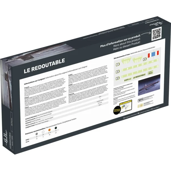 Heller - U-Boot S/M Redoutable - 81075