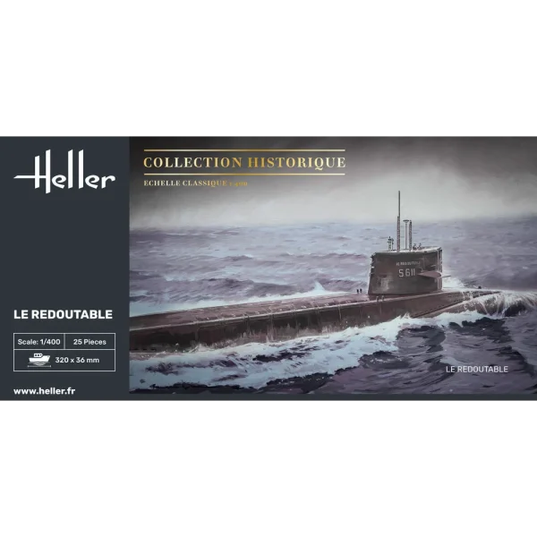 Heller - U-Boot S/M Redoutable - 81075