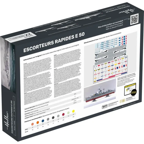 Heller - Escorteurs Rapides E 50 - 81093