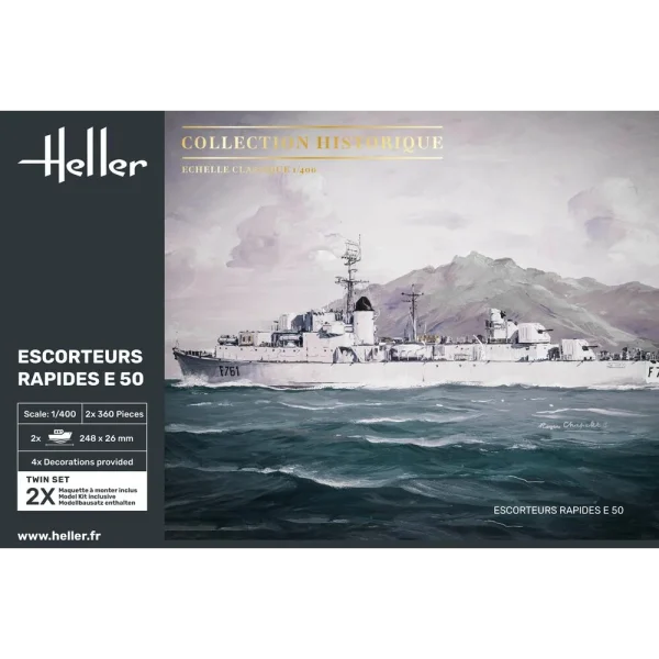 Heller - Escorteurs Rapides E 50 - 81093