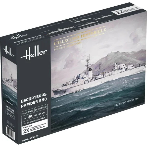Heller - Escorteurs Rapides E 50 - 81093