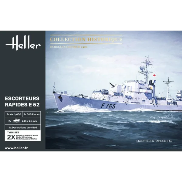 Heller - Escorteurs Rapides E 52 - 81094