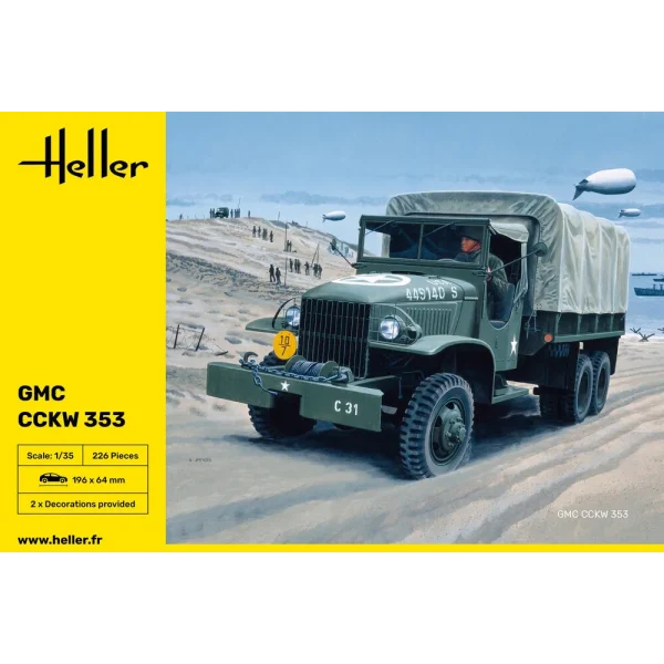 1000811210-2 Heller - GMC CCKW 353 - 81121
