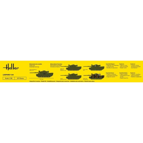 Heller - Leopard 1A4 - 81126