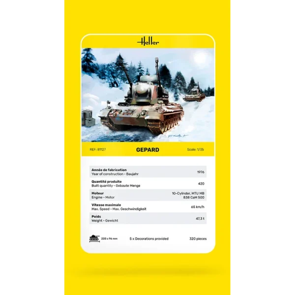 1000811270-card Heller - Gepard - 81127