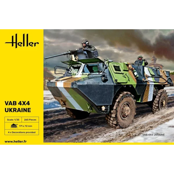 1000811300-2 Heller - VAB 4x4 Ukraine - 81130