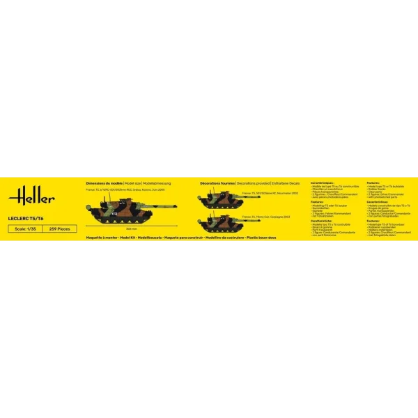 Heller - Leclerc T5/T6 - 81142