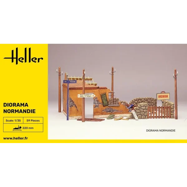 Heller - Diorama Normandie - 81250