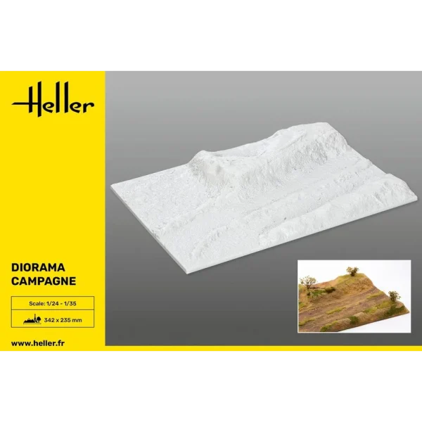 Heller - Socle Diorama Campagne - 81254