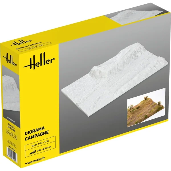 Heller - Socle Diorama Campagne - 81254