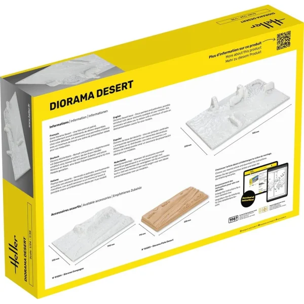 Heller - Socle Diorama Desert - 81255
