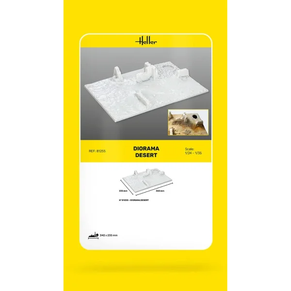 Heller - Socle Diorama Desert - 81255