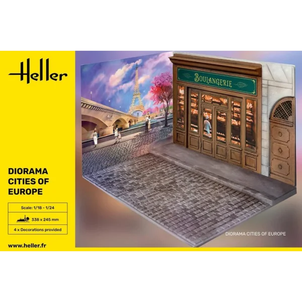 1000812560-2 Heller - Diorama Cities of Europe - 81256