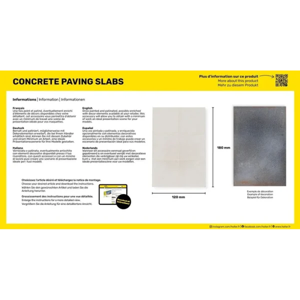 1000812570-3 Heller - Concrete Paving Slabs - 81257