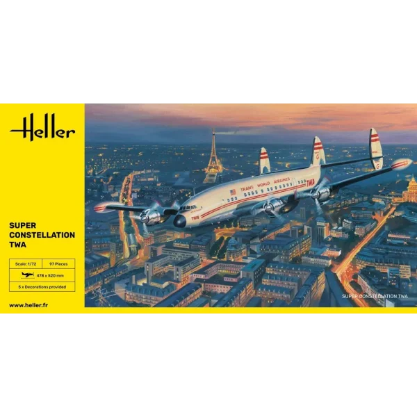 1000823910-2 Heller - Super Constellation TWA - 82391