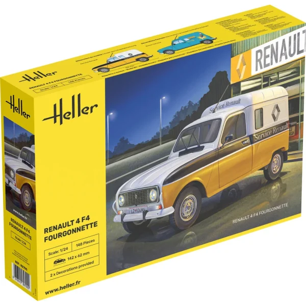 1000827000 Heller - Renault 4 F4 Fourgonnette - 82700