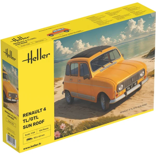 Heller - Renault 4 TL/GTL Sun Roof - 82704