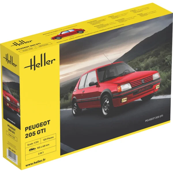1000827050 Heller - Peugeot 205 GTI - 82705