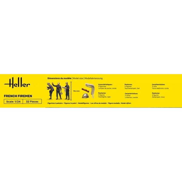 Heller - French Firemen - 82753