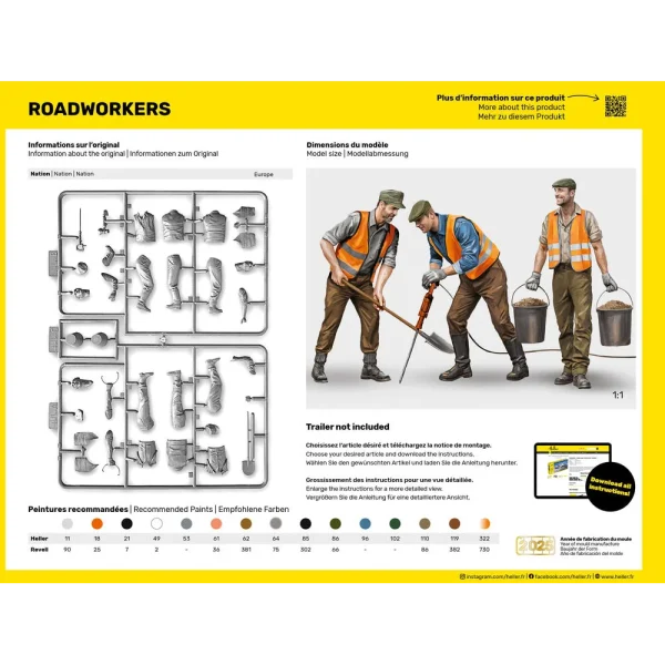 1000827540-3 Heller - Road Workers - 82754
