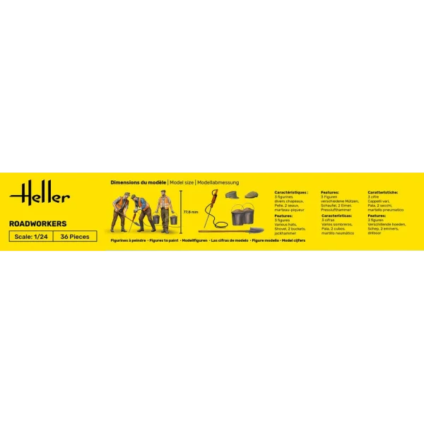 1000827540-4 Heller - Road Workers - 82754