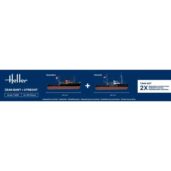 1000856020-4 Heller - Twin Set Jean Bart + Utrecht - 85602