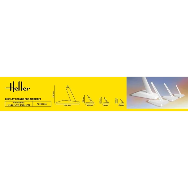 Heller - Display Stands for Aircraft - 95200