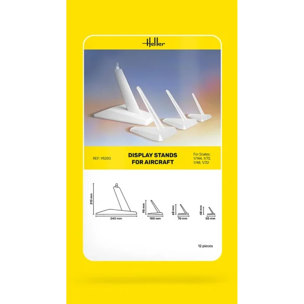 Heller - Display Stands for Aircraft - 95200
