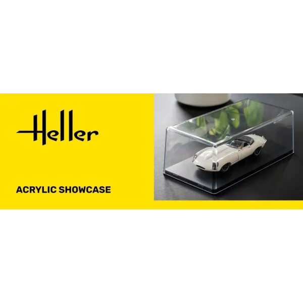 1000952010-4 Heller - Acrylic Showcase, 252 x 127 x 80 mm - 95201