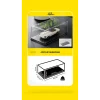 1000952010-card Heller - Acrylic Showcase, 252 x 127 x 80 mm - 95201