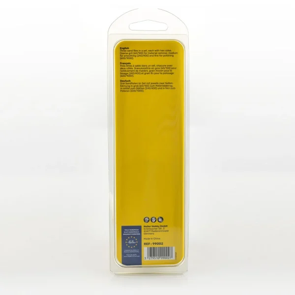 Heller - Sand file set (two-sided, 3 pieces) - 99002