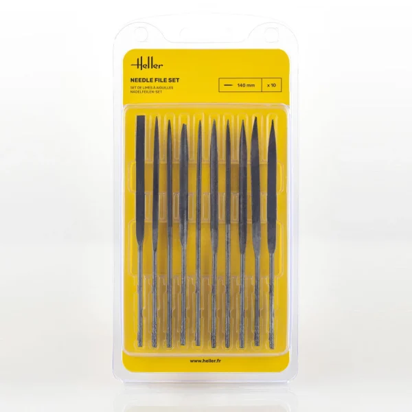 1000990040 Heller - Needle file set (10 pieces) - 99004